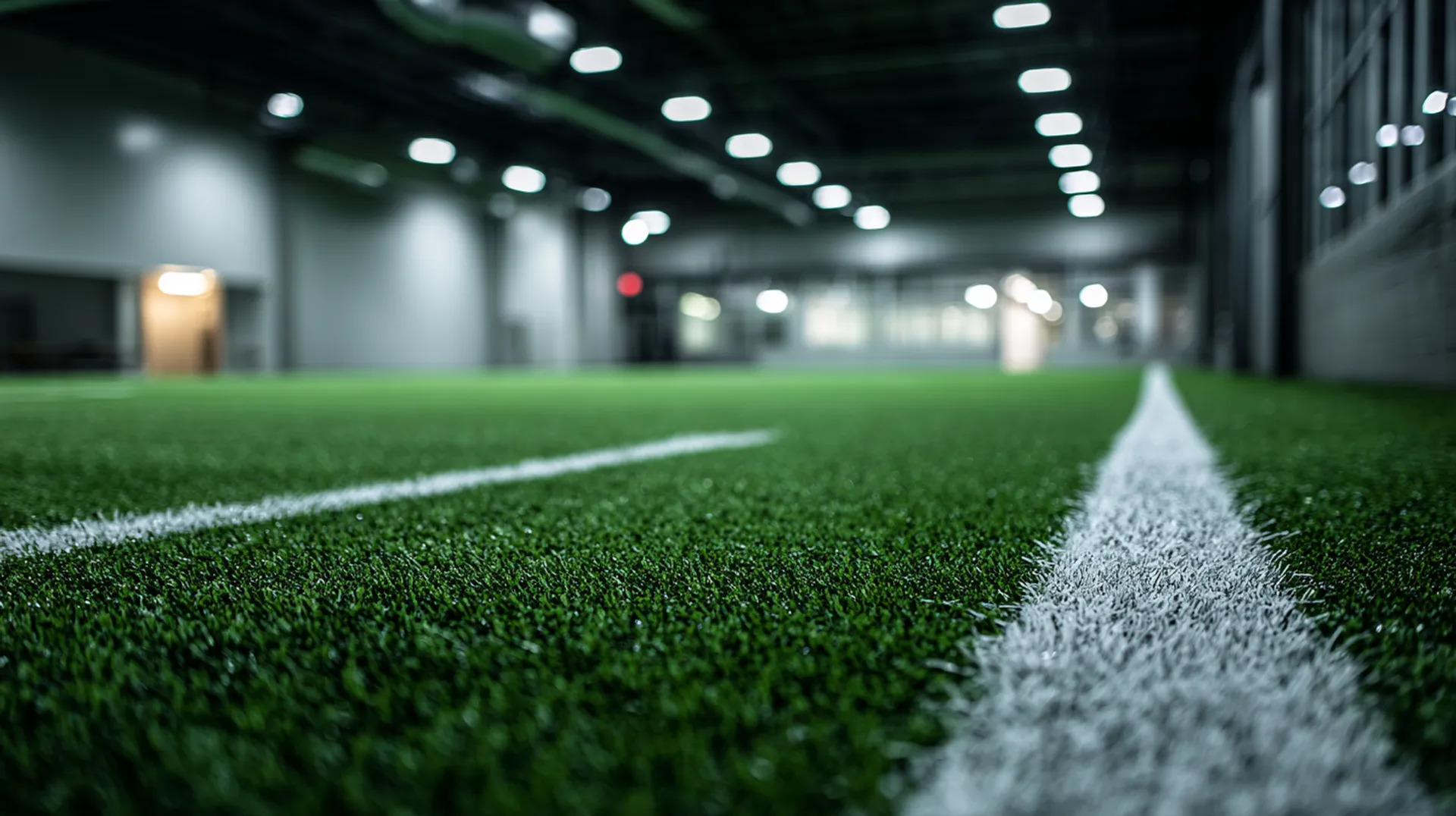 Concept for converting the Carlson Center into a community recreation center with indoor turf and courts